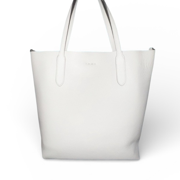 Coach Leather Chalk Thea Tote Bag EUC No Call Outs - Picture 2 of 8